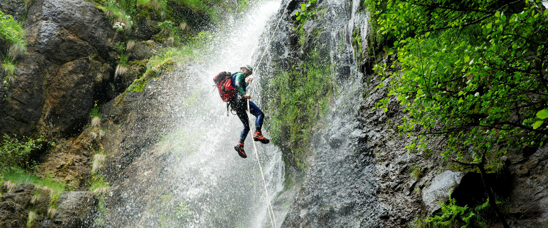 Canyoning dans le Cantal