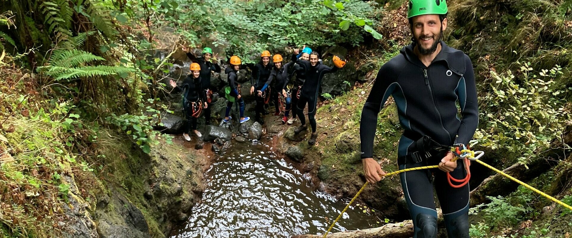 Canyoning Espinasse - Aubrac Cantal